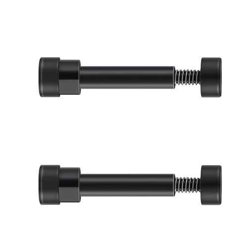 Metal Swivel Hinge Screws & Pins Replacement Parts Accessories with 2 x Screwdriver Compatible with Bose QuietComfort 35 II/QC35/QC45/QC25 Headphones (Black)