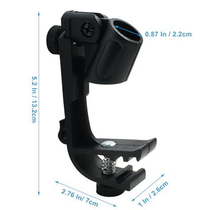 Hitefu Drum Microphone Clip, 4 Pcs | Drum Stand Mic Clamp, Universal Microphone Clamp, Shock-resistance, Securing Clip