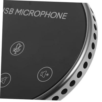 Omnidirectional USB Microphone for Live Recording and Game Chatting Compact Desktop Mic for Laptop and Meetings Easy to Use and Portable