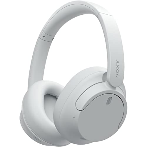 Sony WH-CH720NW Noise Canceling Wireless Bluetooth Headphones - Built-in Microphone - up to 35 Hours Battery Life and Quick Charge - Matte White - color: White