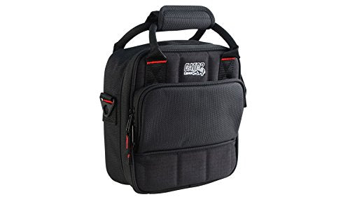 Gator Cases Padded Nylon Mixer/Gear Carry Bag with Removable Strap, 9.5" x 9.25" x 2.75" (G-MIXERBAG-0909) - size: 9.5"x 9.25"x 2.75", style: Small Format