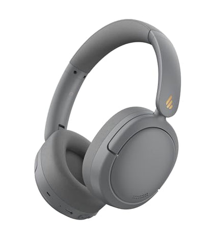 Edifier W800BT Pro Hybrid Active Noise Cancelling Over Ear Headphone, Gray | Bluetooth 5.4, Hi-Res Audio, AI Call Noise Cancellation, 45H Playtime, Fast Charging, Foldable, Wireless Over-Ear Headphones - color: Gray