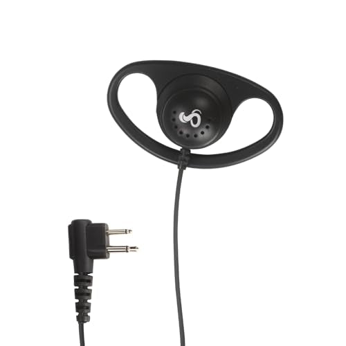 Cobra D-Style Earpiece with Secure Over-The-Ear Fit - style: D-Style Earpiece