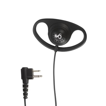 Cobra D-Style Earpiece with Secure Over-The-Ear Fit - style: D-Style Earpiece