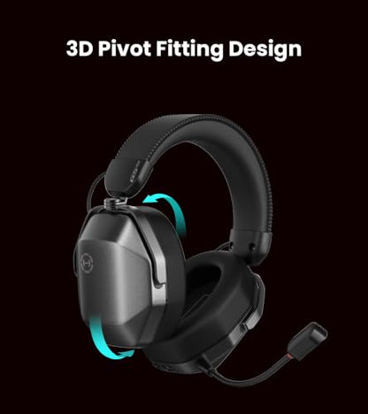 Edifier G5 MAX Gaming Headset, 305H Battery, THX Audio, Space Grey - color: space grey