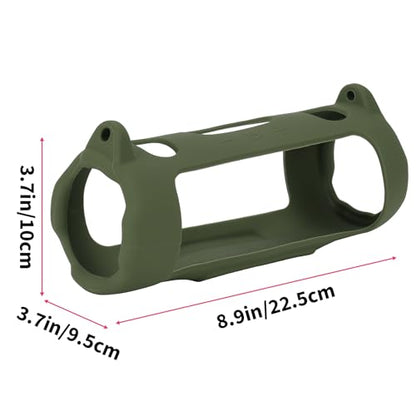 Silicone Cover Compatible with Charge 6 Portable Waterproof Drop-Proof Speaker (Green) - color: Green, size: Silicone Cover