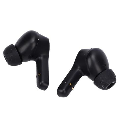 Wireless Gaming Earbuds Low Latency Bluetooth 5.3 for Console PC Tablet and Smartphone 20ms ENC Mic 10mm Driver (Black) - color: Black