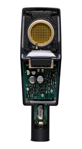 AKG Pro Audio C414 XLII Stereoset Large-Diaphragm, Vocal, Instrument Condenser Microphone, Multipattern, Live Sound or Studio, with Accessories, and Hard Case, Matched Pair. Black and Gold - style: C414 XLII Pair