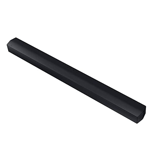 Samsung HW-C450 2.1ch Soundbar w/DTS Virtual X, Subwoofer Included, Bass Boost, Adaptive Sound Lite, Game Mode, Bluetooth, Wireless Surround Sound Compatible - style: HW-C450
