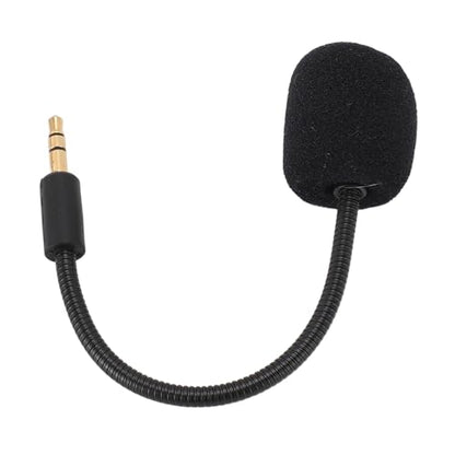 XUMIUZIY Game Mic Replacement, Microphone Replacement for Barracuda X Wireless Gaming Headset, Plug and Play 3.5mm Detachable Game Boom Microphone