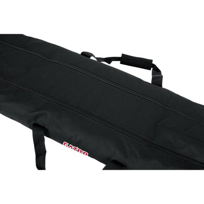 Gator Cases Speaker Stand Carry Bag with Dual Compartment and 58" Interior, Holds (2) Stands (GPA-SPKSTDBG-58DLX) - size: 58" Long - Dual Compartment