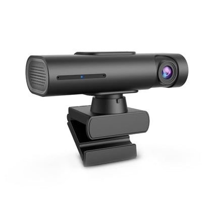 TOALLIN 2K Streaming Webcam, AI Auto Tracking, Gesture Control, Dual Mic