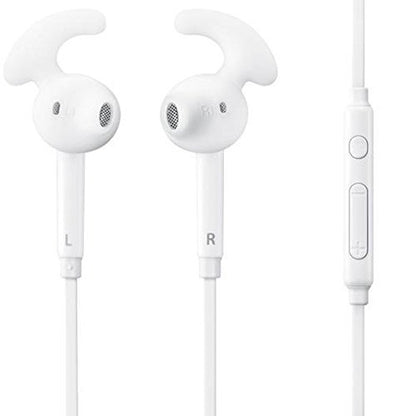 Lunies Earbud Covers Ear Hooks Tips Replacement Silicone Ear Gels Buds for Samsung S7 S7edge S6 Edge 9200 G9250 Level U Earbuds 4 Pairs White - color: White