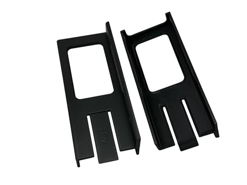 Desk Mount Kit for Focusrite Clarett/Clarett+ 2Pre - Under Desk Mount Brackets with Reversible Clips - Secure Mounting Accessories