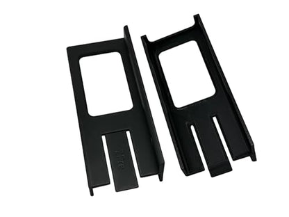 Desk Mount Kit for Focusrite Clarett/Clarett+ 2Pre - Under Desk Mount Brackets with Reversible Clips - Secure Mounting Accessories