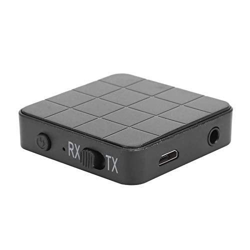 KN321 Wireless Bluetooth 5.0 Audio Transmitter Receiver, 2 in 1, TV Computer Adapter, Audio Transmitter and Receiver one Key Switch, high Compatibility