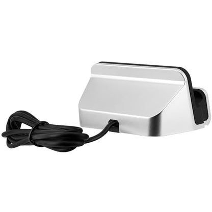Type-C Charger Dock, BENACES Non-Slip Vertical Silver USB-C Charging Dock Stand Cradle for iPhone15 Series, Samsung Galaxy S8, Note8, LG G5 G6 V20, HTC 10, and Other Type C Devices