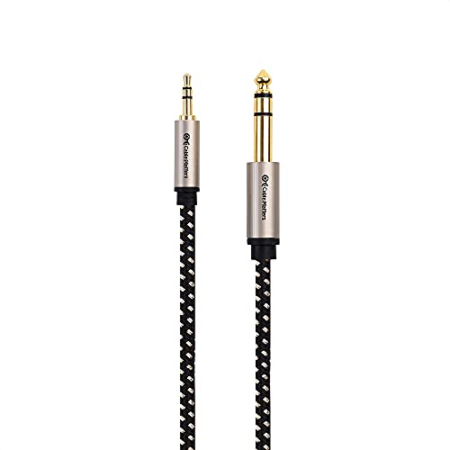 Cable Matters Braided 3.5mm to 1/4 Inch Audio Cable, 10ft - size: 10 Feet