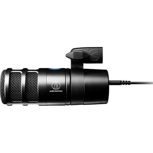 Audio-Technica AT2040USB Hypercardioid Dynamic Podcast USB Microphone, Black Bundle with 2 YR CPS Enhanced Protection Pack