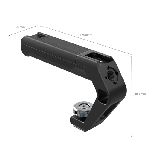 SmallRig Microphone Shock Mount with Cold Shoe+Lightweight Cold Shoe Top Handle