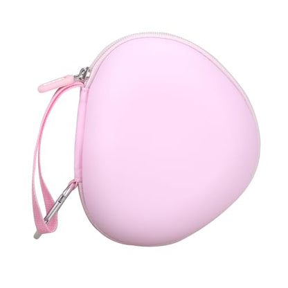 Aproca Kids Headphones Case Compatible with iClever BTH12 / HS19 / BTH26 Kids Bluetooth Headphones, Storage Hard Bag -Cloud Pink (Case Only) - color: Cloud Pink