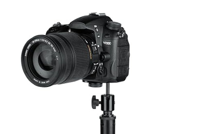 Gator Frameworks Camera Mount Mic Stand Adapter (GFW-MIC-CAMERA-MT) | Ball-and-Socket Head, Standard 1/4-20 Camera Threads, 360-Degree Rotation, 180-Degree Tilt