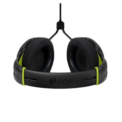 PDP AIRLITE Wired Headset: Electric Carbon - Xbox Series X|S, Xbox One, & Windows 10/11 PC - color: Electric Carbon