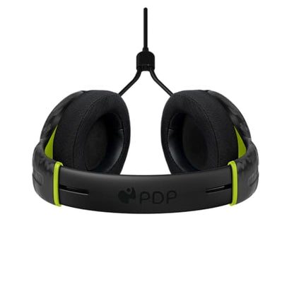PDP AIRLITE Wired Headset: Electric Carbon - Xbox Series X|S, Xbox One, & Windows 10/11 PC - color: Electric Carbon