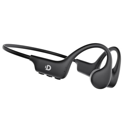 DEMICEA Open Ear Sport Headphones, Wireless Bone Conduction Earphones, Built-in 32GB MP3,with Mic, IP68, Sweat & Water Resistant, Up to 8 Hours Battery, Bluetooth 5.3,for Running,Swimming,Workouts - color: Charcoal