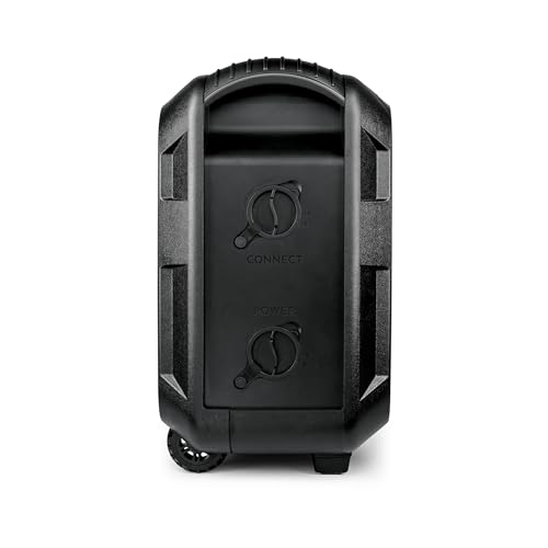 ECOXGEAR: EcoBoulder Ultra – 121dB Loud Rugged Bluetooth 5.1 Speaker, IP67 Waterproof, Drop and dustproof with Party Lights, 50+ Hours runtime, it Even Floats – Black