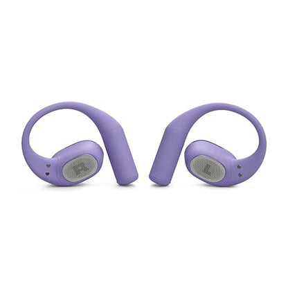 JBL Sense Lite Open Ear Earbuds, True Wireless, Ear Hook Fit - Purple | Water Resistant Sports And Workout Headphones, Up To 8 Hrs Playtime, Clear Calls With Noise Reduction - color: Purple