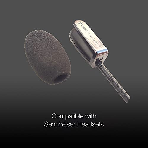 Foam Microphone Windscreens Covers 2 Pack I Compatible Gaming Headphones Mic - Turtle Beach Recon, Elite Pro, Sades SA708, Logitech Prodigy, Kotion G2000 by Global Teck - color: 2-Pack (Black)