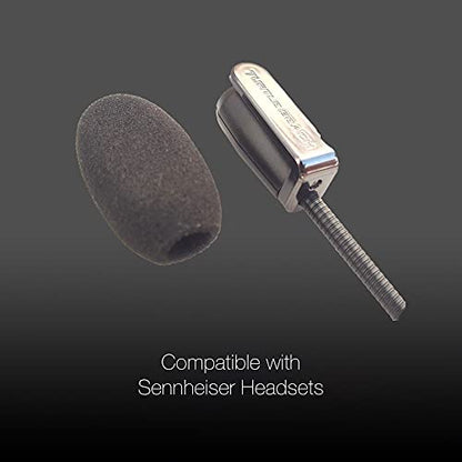 Foam Microphone Windscreens Covers 2 Pack I Compatible Gaming Headphones Mic - Turtle Beach Recon, Elite Pro, Sades SA708, Logitech Prodigy, Kotion G2000 by Global Teck - color: 2-Pack (Black)