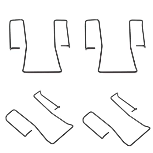 4 PCS Replacement Belt Clip For shure ULX U1 ULX1 UR1 P4R P6R P7R SC1 LX1 T1 UT1 Wireless Microphone/IEM Bodypack system Transmitter Receiver