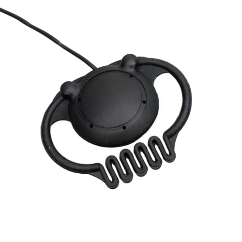 D-Shape Ear Hook Wired Earphone | Adjustable, 3.5mm