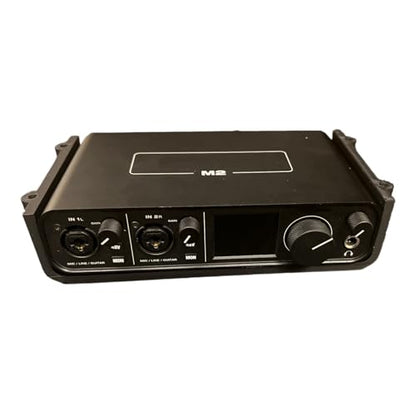 Under Desk Mount Compatible with Motu M2 & M6, Audio Interface Holder, Black