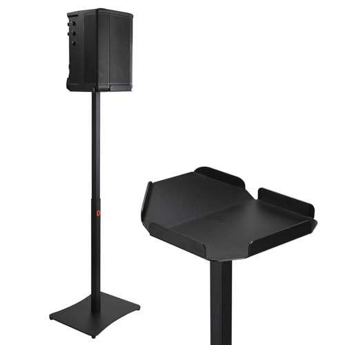 Speaker Stand for Bose S1 Pro Plus / S1 Pro+, Height Adjustable 25" - 39" Carbon Steel Floor Stand Bracket Base Mount Tripod for Bose S1 Pro Portable Bluetooth Speaker Wireless PA System