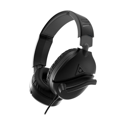 Turtle Beach Recon 70 Wired Multiplatform Gaming Headset for PC, PS5, Xbox | Xbox Series X|S, Xbox One, PlayStation, PC Splitter Cable, Flip-to-Mute Mic, 40mm Speakers, Lightweight, Soft Earpads, Black - size: Standard
