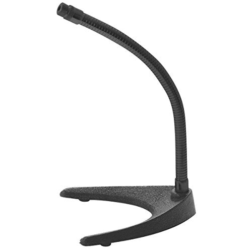 OnStage On-Stage DS6213 Desktop Gooseneck Microphone Stand,Black