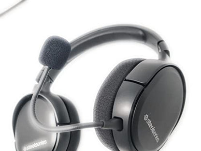 TNE 2 Pack Replacement Game Mic for Steelseries Arctis 1 Headphones Detachable Microphone Boom for Arctis 1 PS4 Pro PS5 Xbox One X Computer PC Gaming Headsets 3.5mm Jack Noise Cancelling