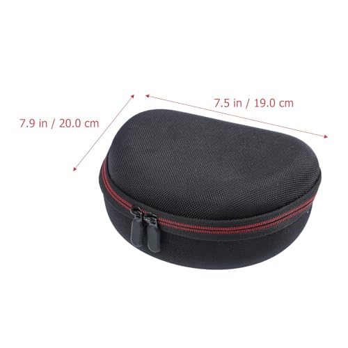 Headset Storage Box with Handle, Hard Protective Carrying Case for Over-Ear Headphones, Portable Headset Protection Holder for Traveling and Daily Use