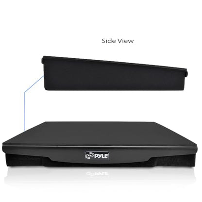 Pyle Speaker Isolation Pads - 13 x 11 x 2.6 inches - Acoustic Noise Isolation Platform - Foam Riser Recoil Stabilizer with Rubber Base for Studio Monitor, Subwoofer, Loudspeaker - PSIO8 - size: 13.0" x 11.0" (Single)