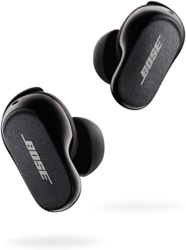 Bose QuietComfort Earbuds II, Wireless, Bluetooth, Proprietary Active Noise Cancelling Technology in-Ear Headphones with Personalized Noise Cancellation & Sound, Triple Black - color: Triple Black