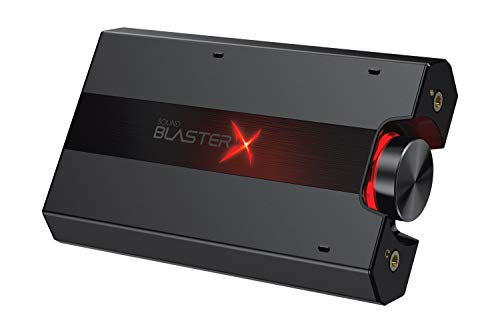 Creative Sound BlasterX G5 7.1 Headphone Surround HD Audio External Sound Card with Headphone Amplifier for Windows PC / Mac / PS4 / and Other Consoles
