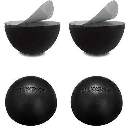 1.25" Silicone Hemisphere Bumpers Isolation Feet, 4Pack Non Skid Speaker Isolation Pads,for Small Speaker Spikes,Turntable Isolation,Subwoofer,Record Player Sound Dampening&Anti Vibration - size: 1.25"-4pack