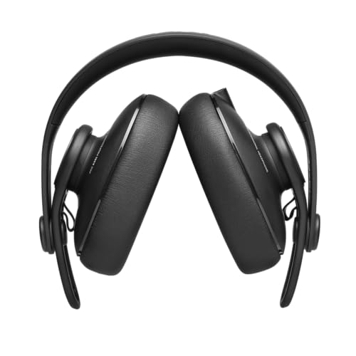 AKG Pro Audio K361 Wired, Over-Ear, Closed-Back, Light Weight, Foldable, Professional Recording Studio Headphones, Studio Monitor Mixing, Podcast, DJ Stereo Headsets, Black - style: K361