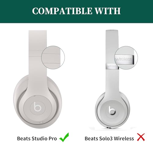 Studio Pro 2023 Wireless Headband Replacement, Top Head Band Replace Repair Kit for Studio Pro 2023 Headphones Accessories, Bending Resistant, Durable, Composite Materials+Tools (Sandstone) - color: Sandstone