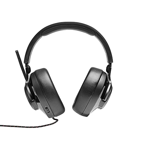 JBL Quantum 300 - Wired Over-Ear Gaming Headphones Quantum Engine Software - Black, Large (Pack of 4) - size: Large (Pack of 4)