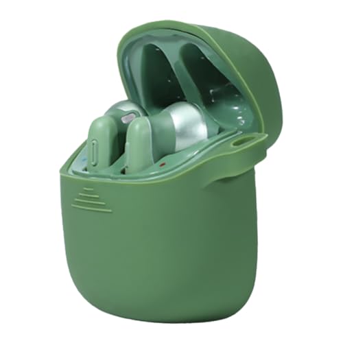 DOITOOL 1pc Silicone Wireless Earphone Cover Shockproof Protective Case for Tunetws Fashionable Full-Bodied Silicone Shell and Stylish Earbuds Cover Grass Green - color: Green