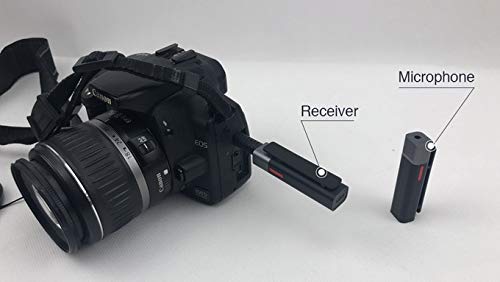 SmartMike+ Wireless Bluetooth Microphone for Content Creators - Rechargeable, Hands-Free Clip-on Lavalier Lape (Black - 2 Pack)